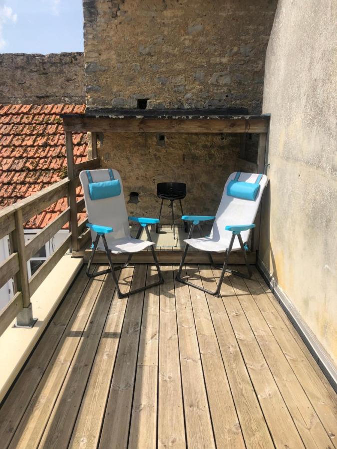 Authentique Maison De Pecheur A Port-En-Bessin Экстерьер фото